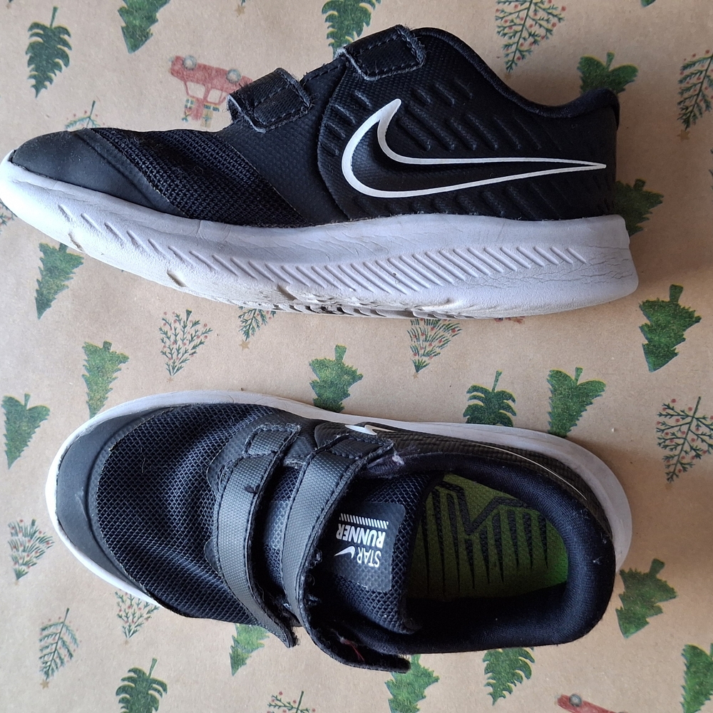 Nike Kids Black Running Shoes